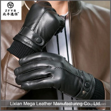2015 neueste heiße verkaufende Chrom-freie lederne Handschuhe